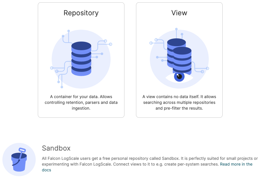 Selecting a Repository or View