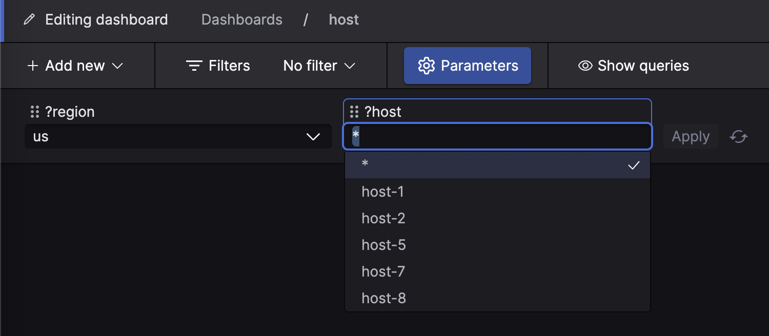 Multiple Parameters in a File Parameter