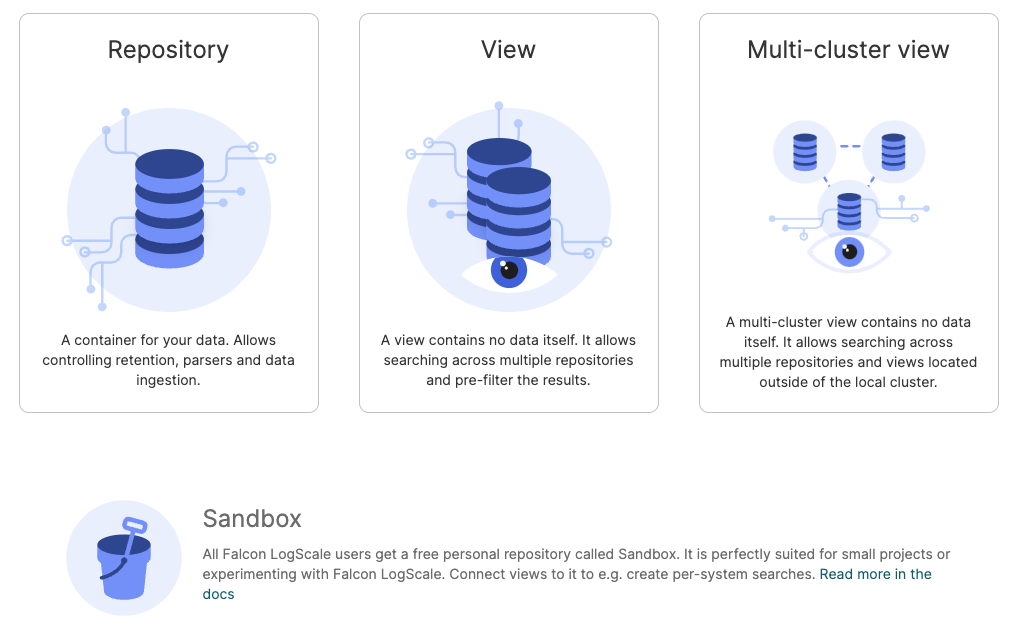 Selecting a Repository or View