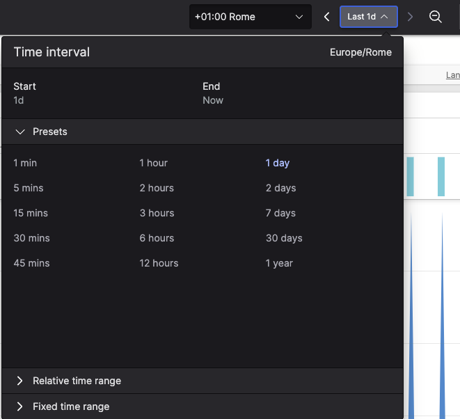 Data Time Interval