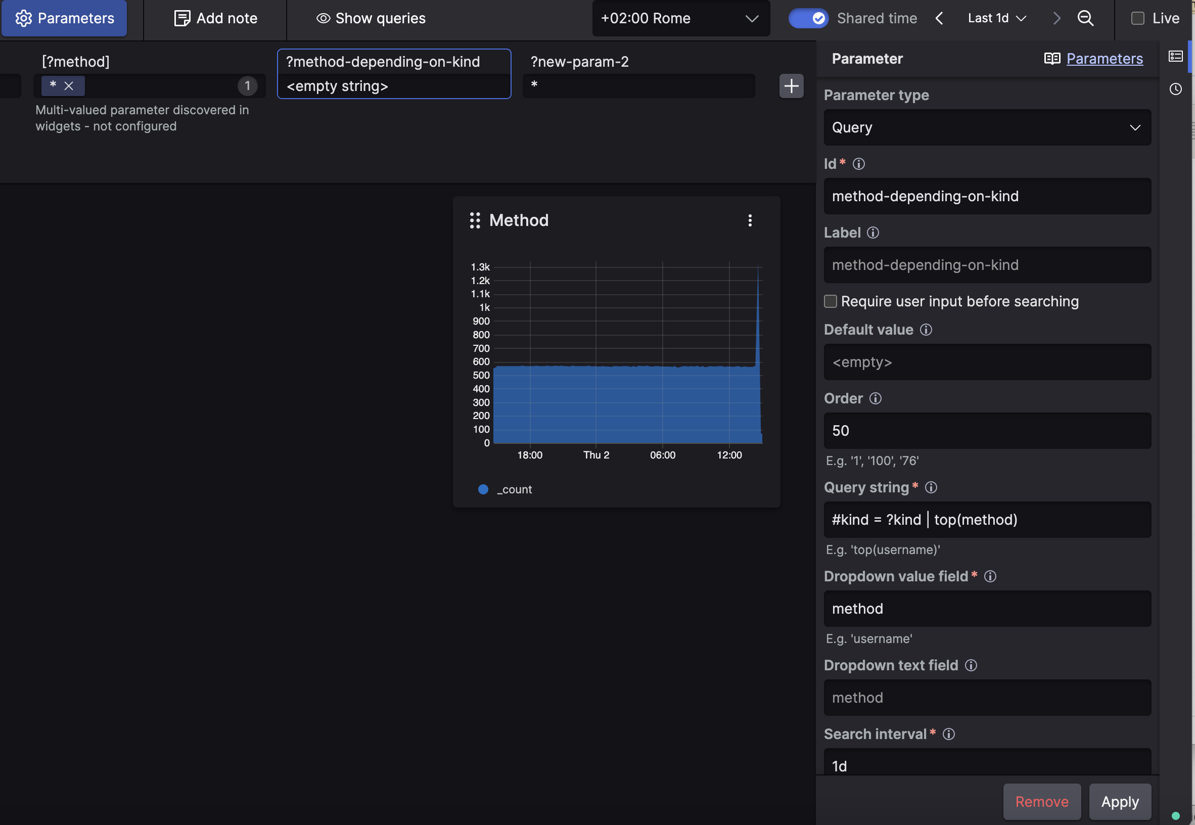 Configuring Parameters