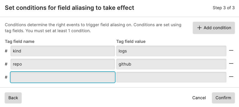 Set Conditions