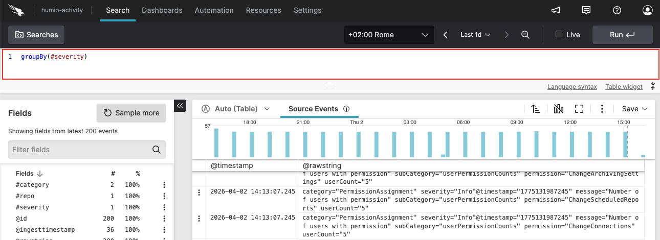 Screenshot depicting the Query Editor