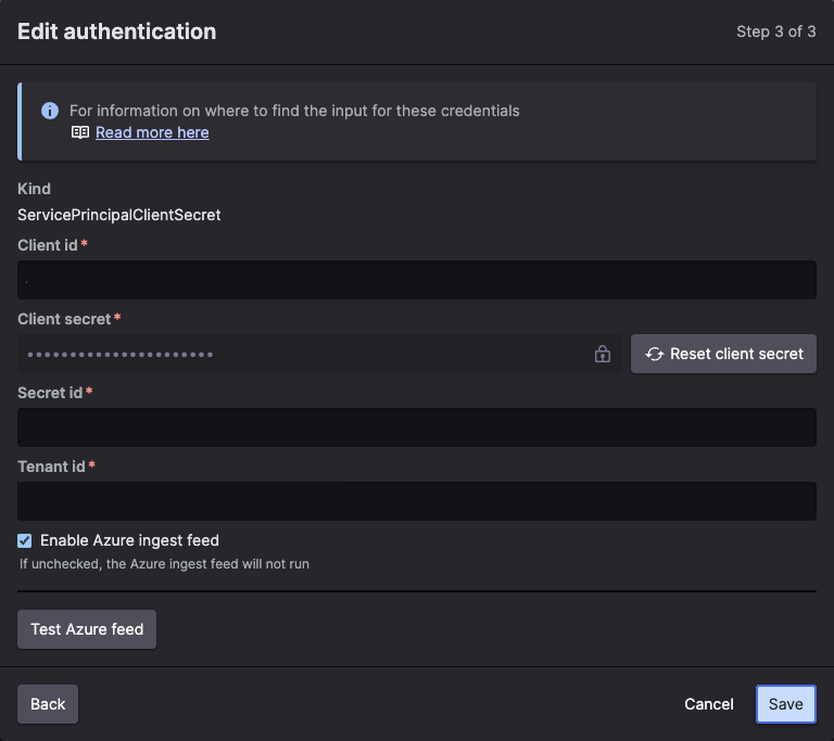 Azure Authentication