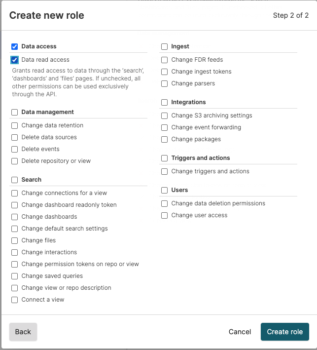 Assigning Permissions to Roles