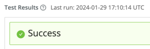 Screenshot showing status message for importing data Crowdstream