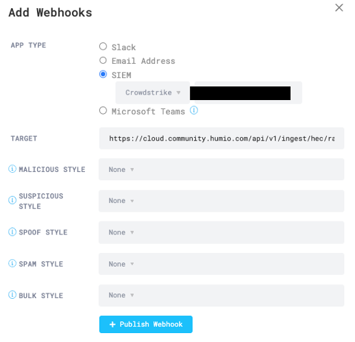 Add Webhook
