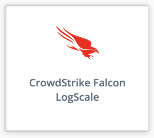 Screenshot showing the Crowdstream LogScale tile